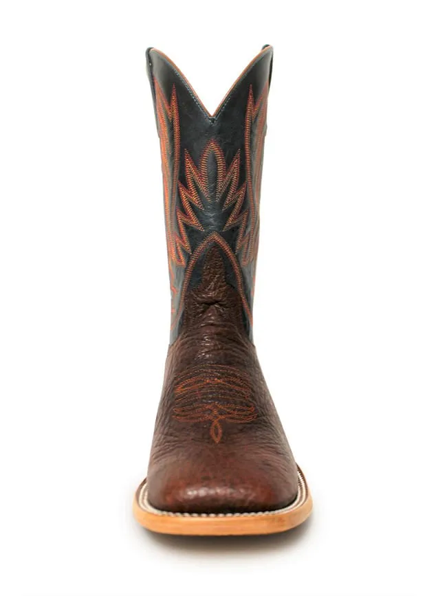 Horse Power Mens Cowboy Boots with Shrunken Shoulder Design