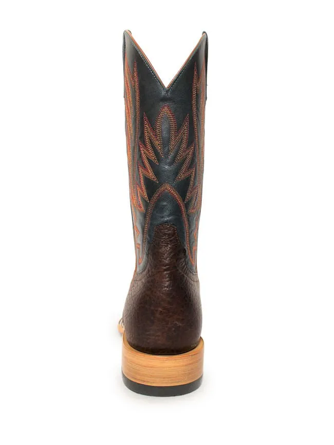 Horse Power Mens Cowboy Boots with Shrunken Shoulder Design