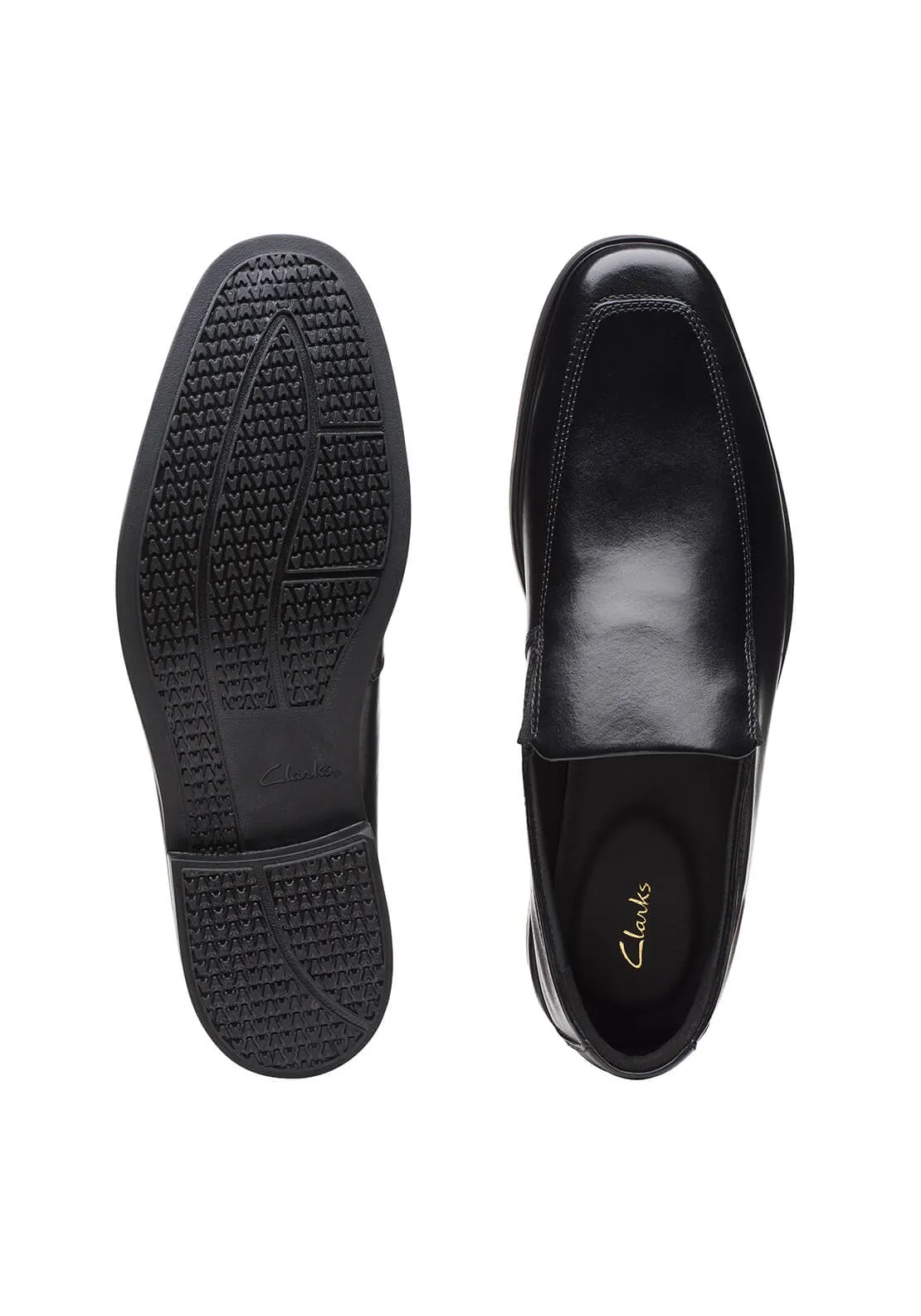 Howard Edge Black Formal Shoe