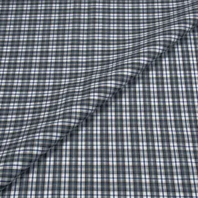 Hunt Melange Plaid Poplin Cotton Shirt MSC0823 - Shop Now