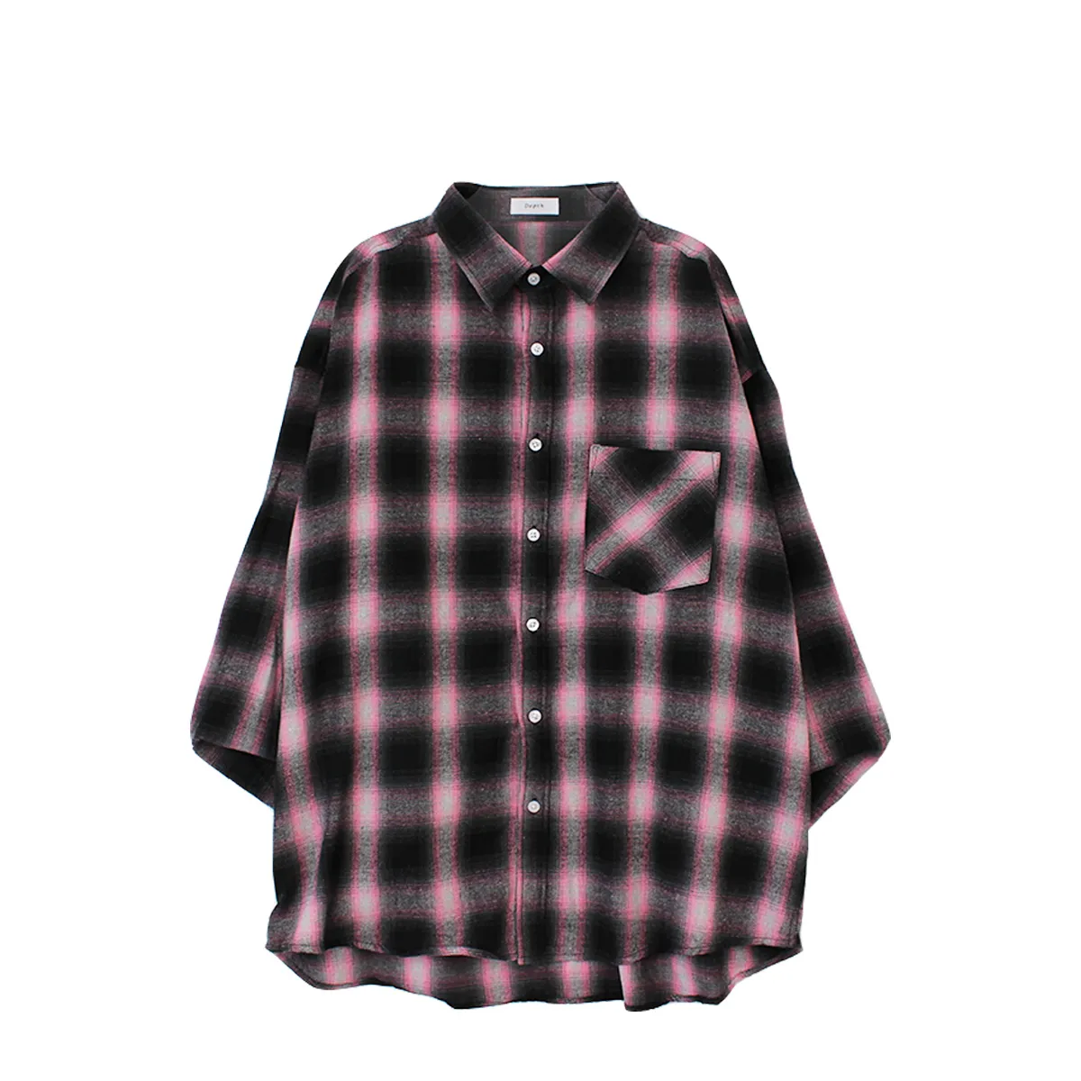 IONSEOUL | Gingham Checkered Patterns Unisex Street Fashion.