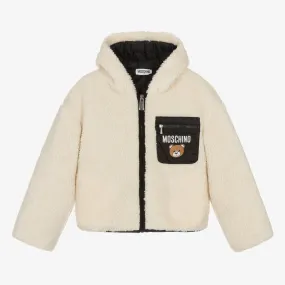 Ivory Sherpa Fleece Jacket