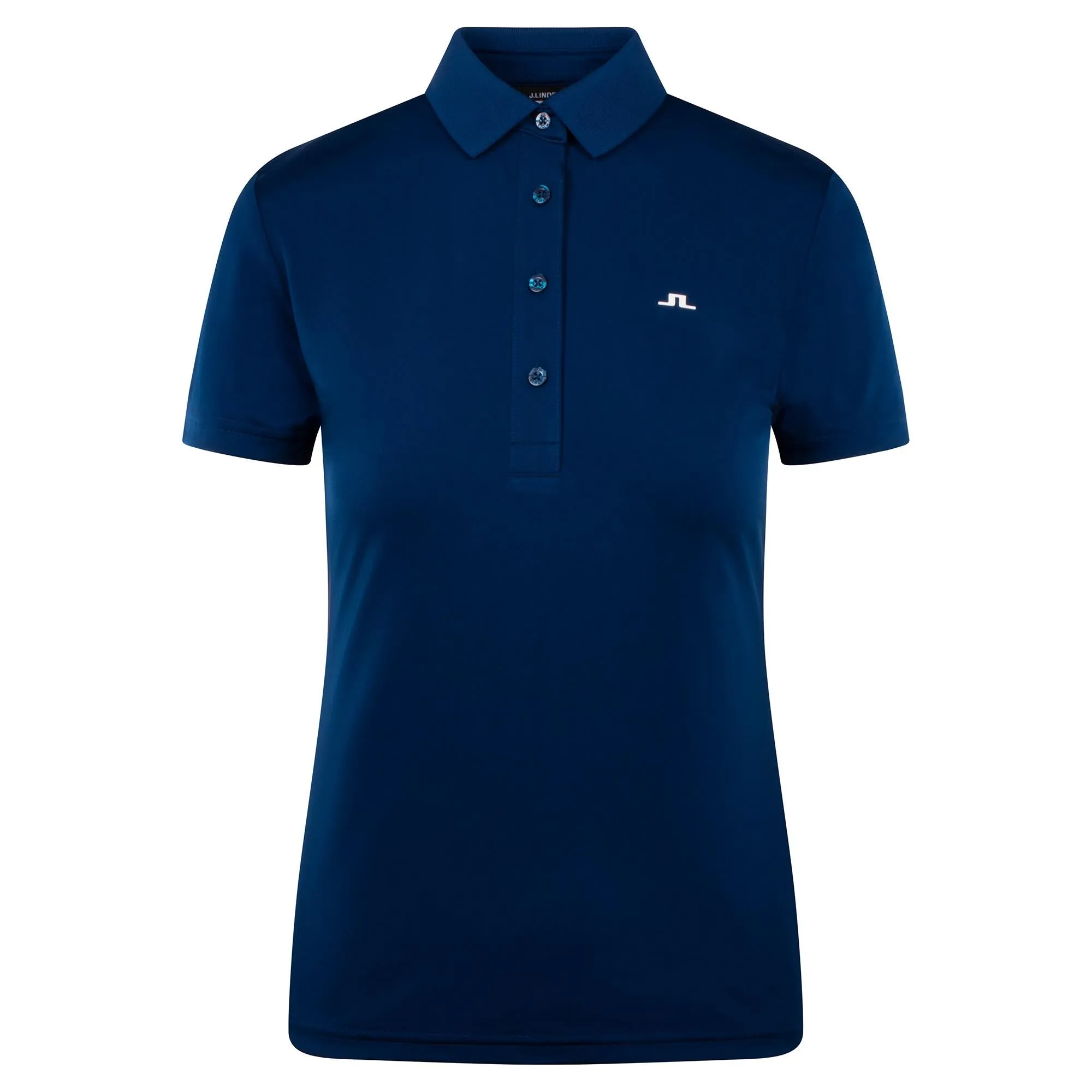 J Lindeberg Cassie Women's Golf Polo - Dazzle Wave | Estate