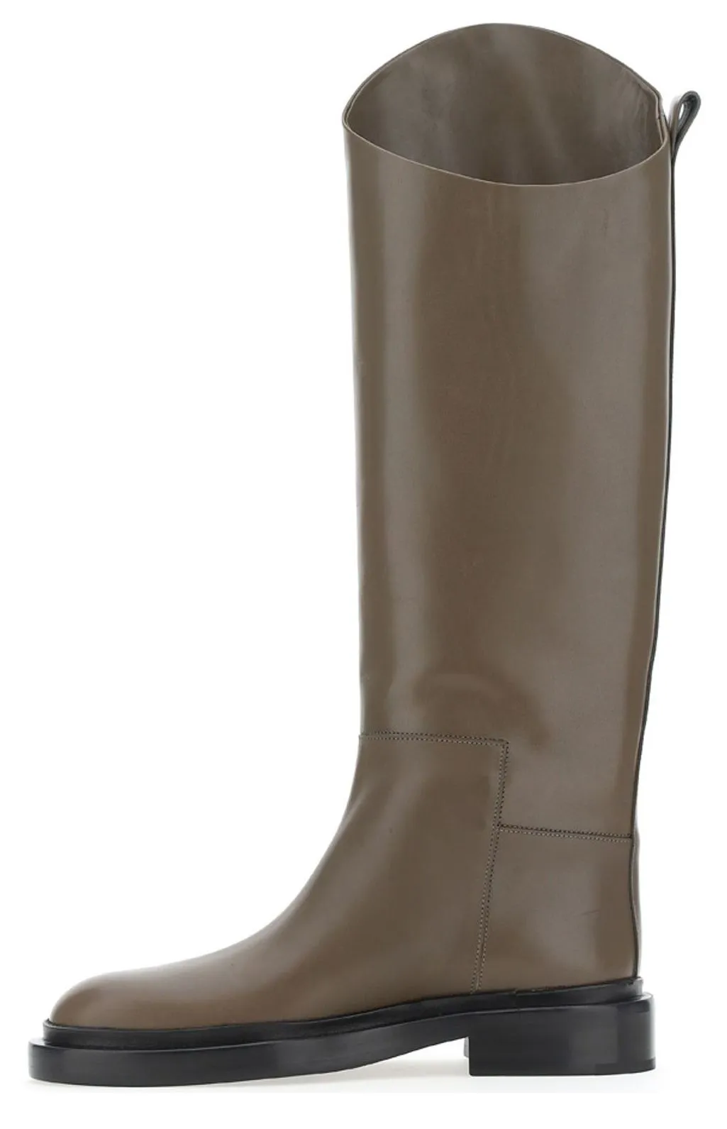 Jil Sander Round-Toe Knee-Length Boots