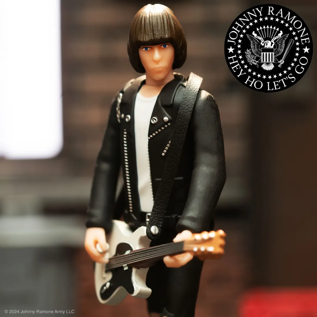 Johnny Ramone White Shirt Action Figure | Best Price and Deals