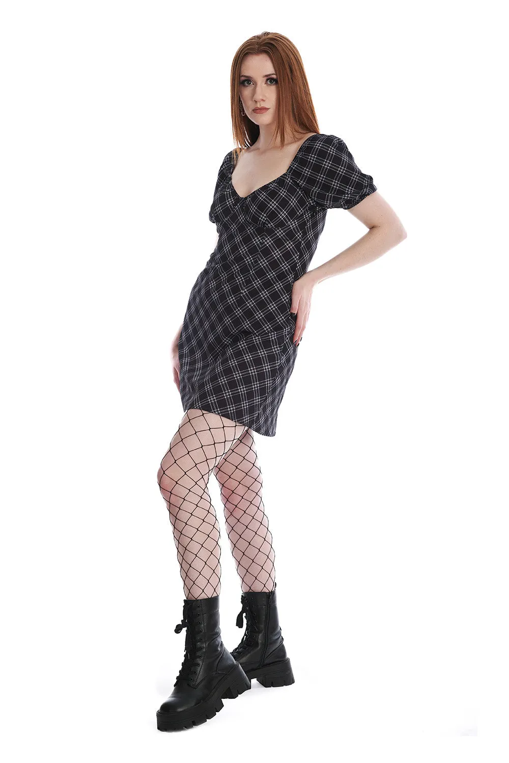 Juliet Tartan Dress