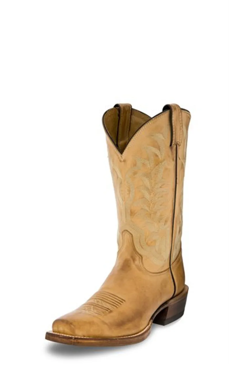 Justin Mens Boots 2712 12 Hank" Tan