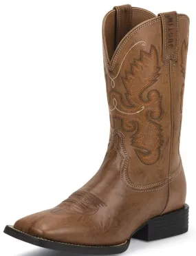 Justin Mens Boots JB1113 12" HINTON BROWN