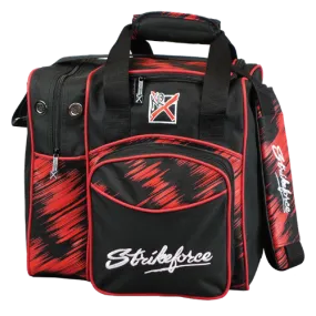 KR Strikeforce Flexx Red Scratch Bowling Ball Tote Bag