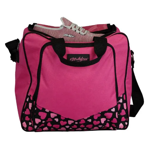 KR Strikeforce Krest Hearts Bowling Ball Tote Bag