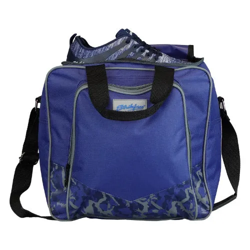 KR Strikeforce Krest Navy Camo Bowling Ball Tote Bag.