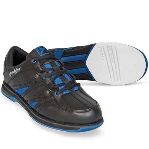 KR Strikeforce Men's Warrior Black Royal Bowling Shoes