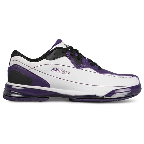 KR Strikeforce Women's Bowling Shoes-Dream White/Purple High Performance, Right Handed