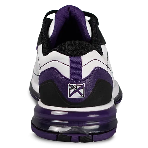 KR Strikeforce Women's Bowling Shoes-Dream White/Purple High Performance, Right Handed