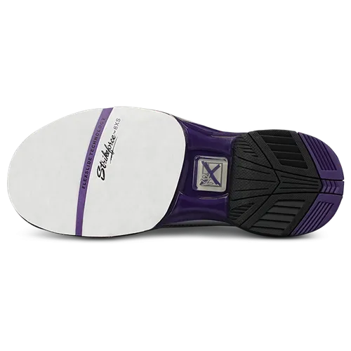 KR Strikeforce Women's Bowling Shoes-Dream White/Purple High Performance, Right Handed