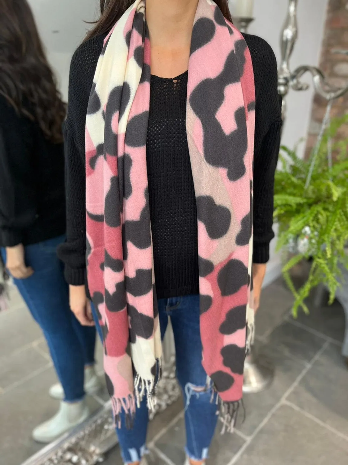 Leopard Print Scarf