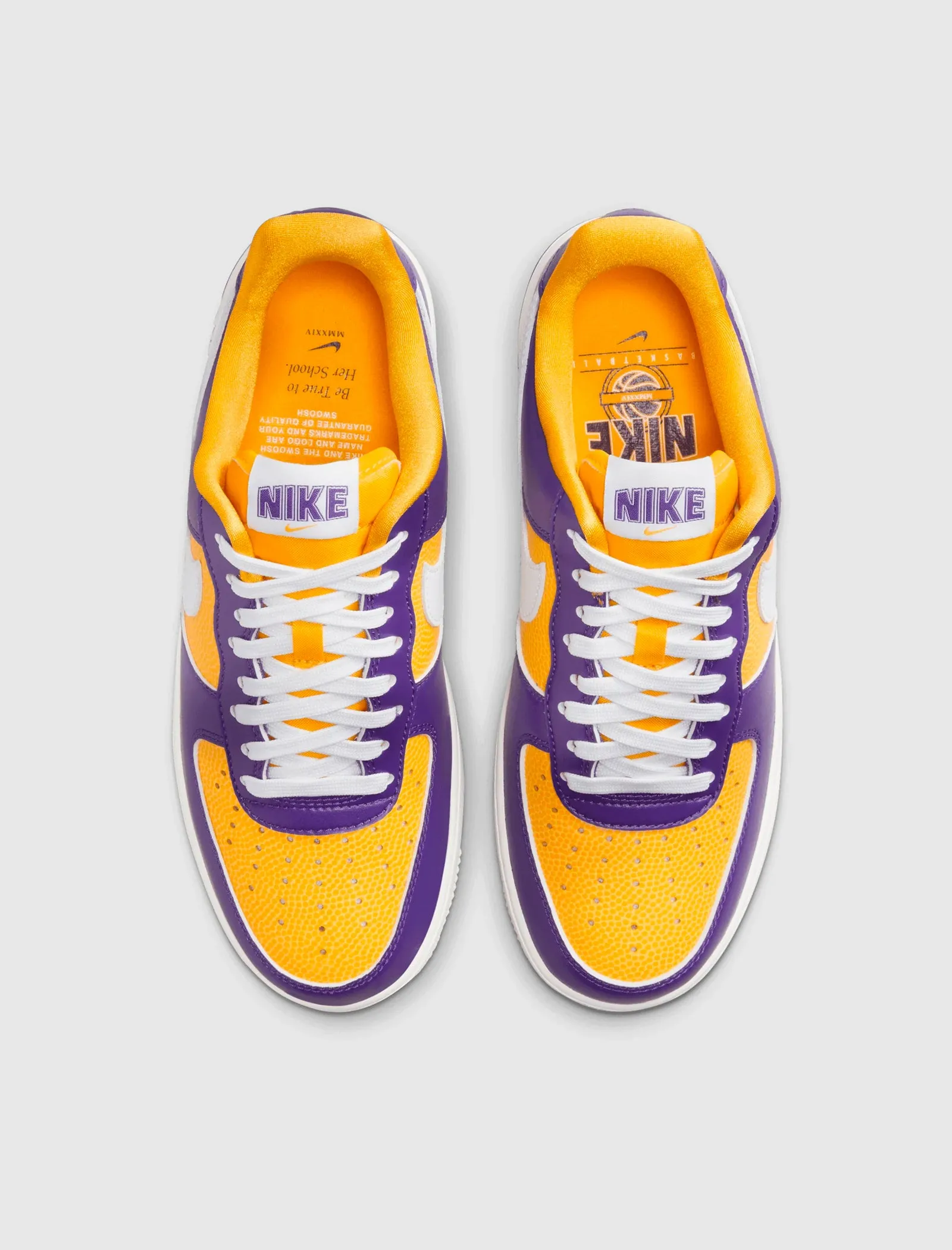 LSU-themed Women's Air Force 1 07' SE sneakers - Be true to your school!