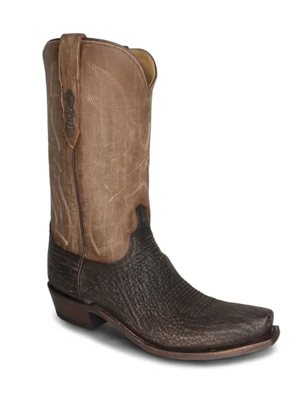 Lucchese Men's Chocolate Sand Shark Boots