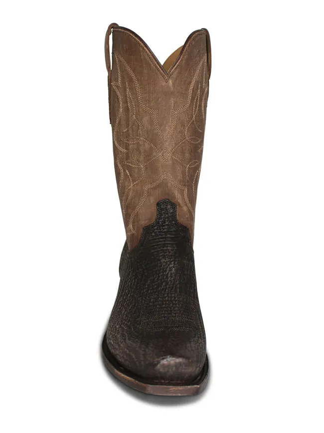 Lucchese Men's Chocolate Sand Shark Boots