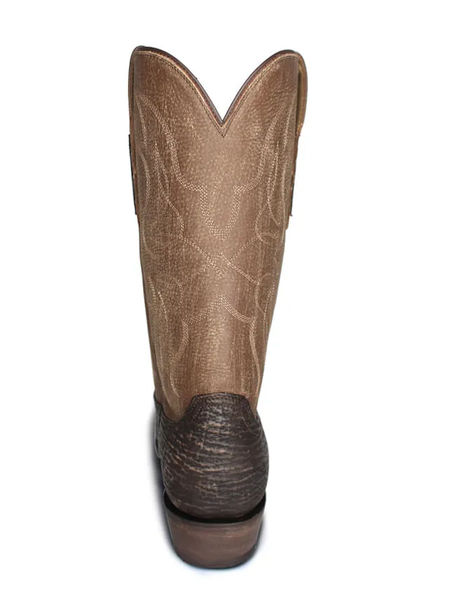 Lucchese Men's Chocolate Sand Shark Boots