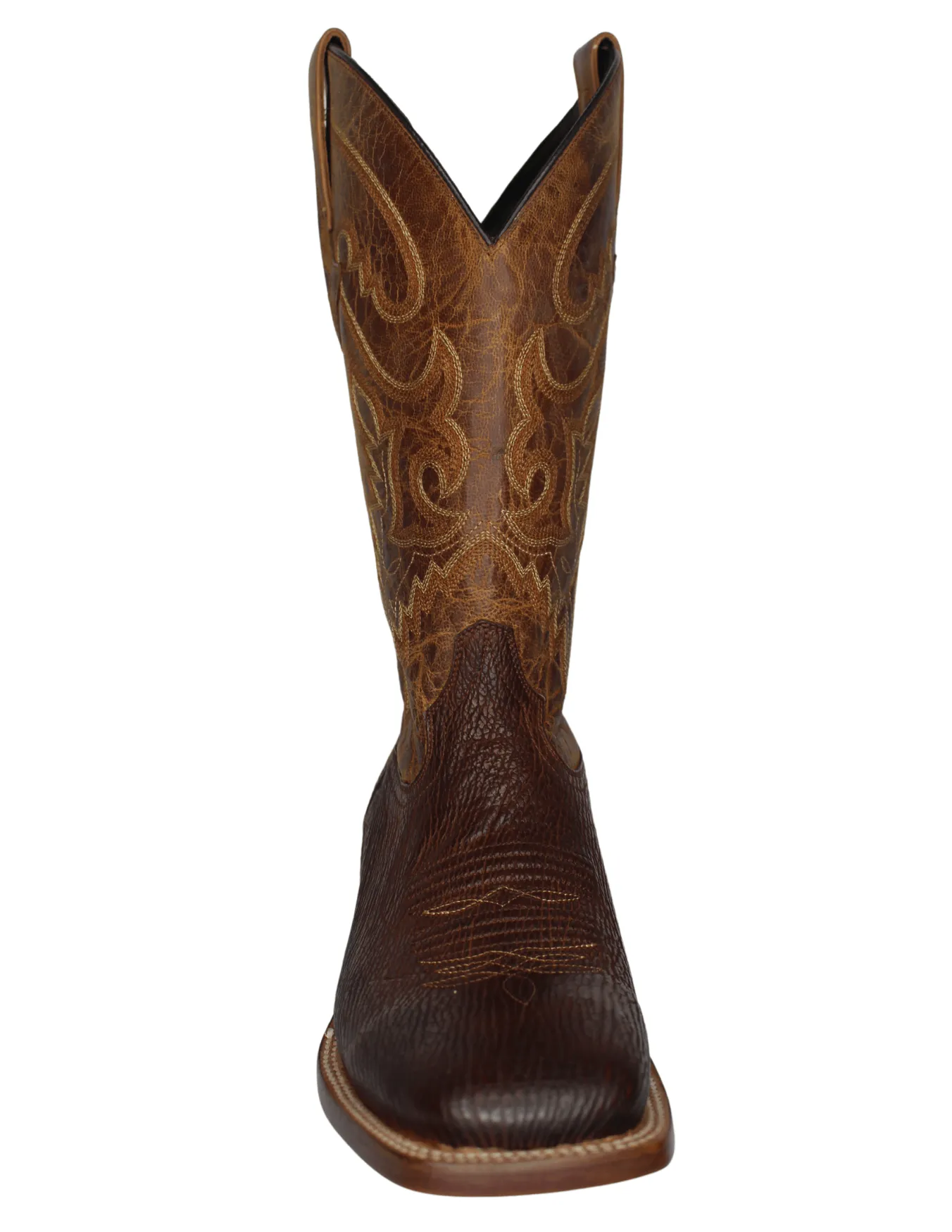 Lucchese Ryan Cognac Sanded Shark Men's Boots