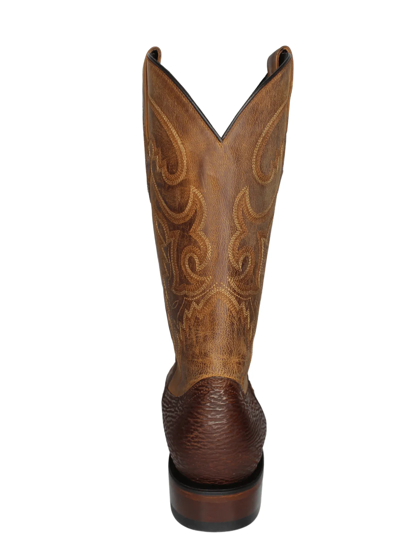 Lucchese Ryan Cognac Sanded Shark Men's Boots