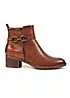 Lunar Solana Tan Ankle Boots