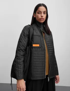 Mads Norgaard Black Quilted Jakobine Jacket - Size 38 (UK 12)