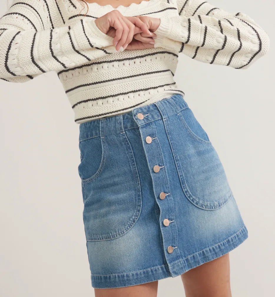 Marine Layer Emilia Mini Skirt