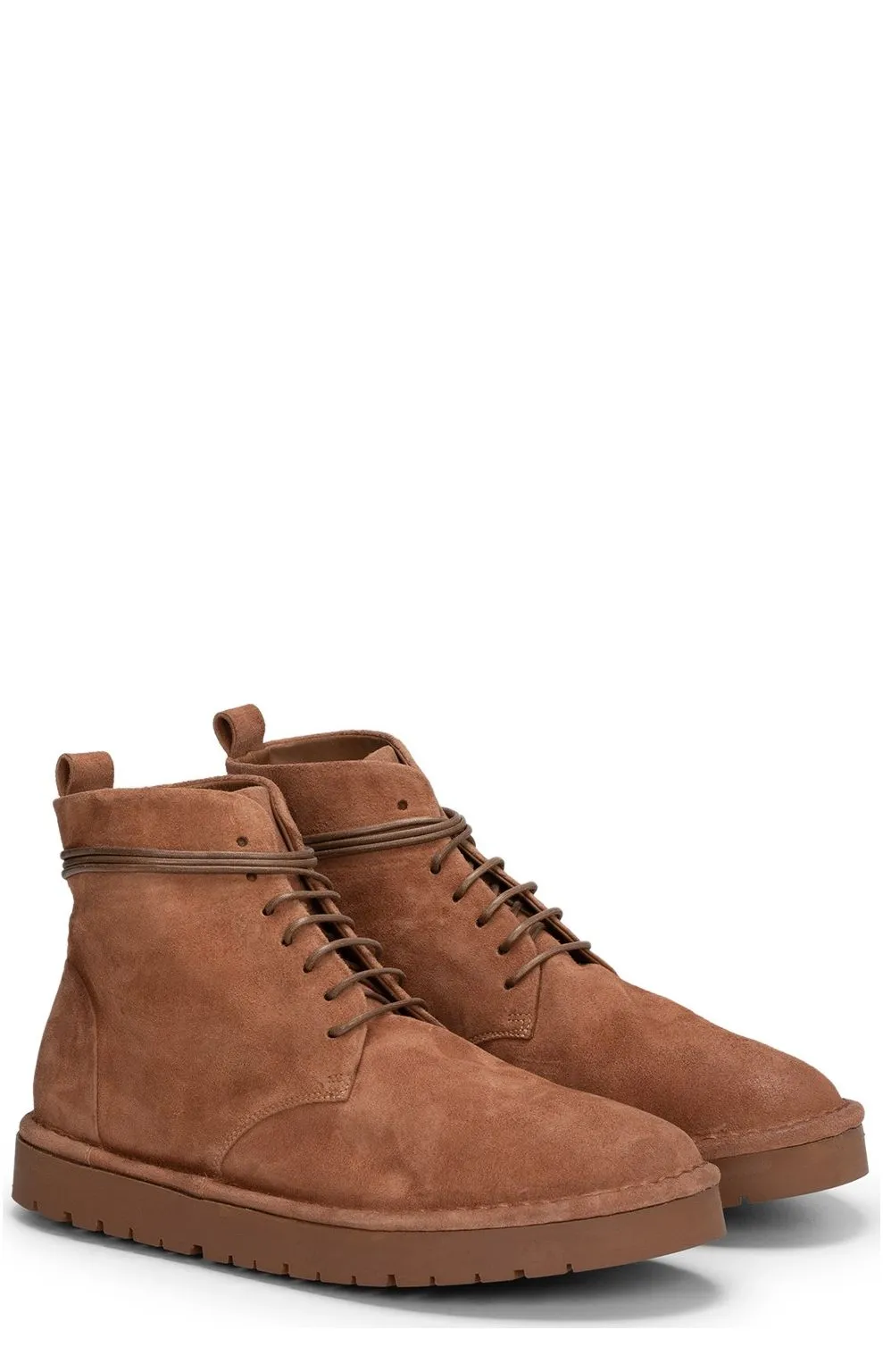 Marsèll lace-up ankle boots, high top style.