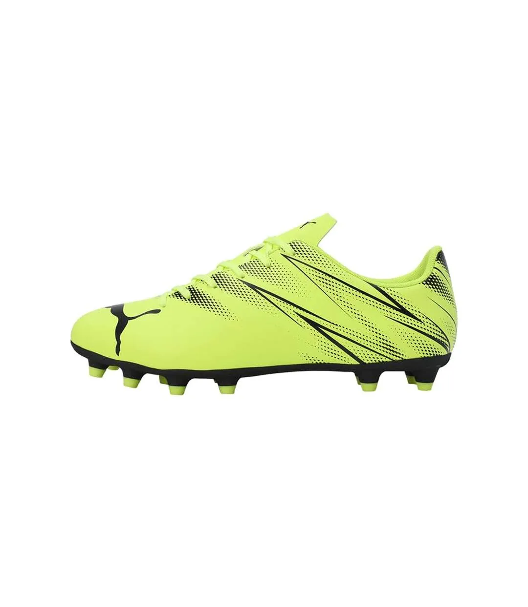 Mens attacanto fg/ag football boots yellow/black Puma