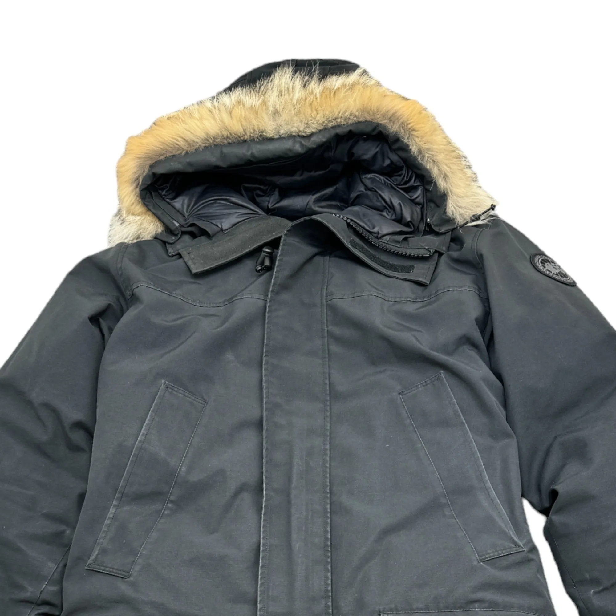 Men's Black XL Langford Parka Down Jacket - Black Label