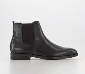 Mens Brown Leather Chelsea Boots - Poste Peterson