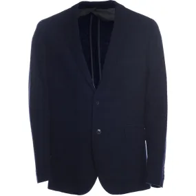 Mens Hackett London Mayfair Knit Blazer in Navy