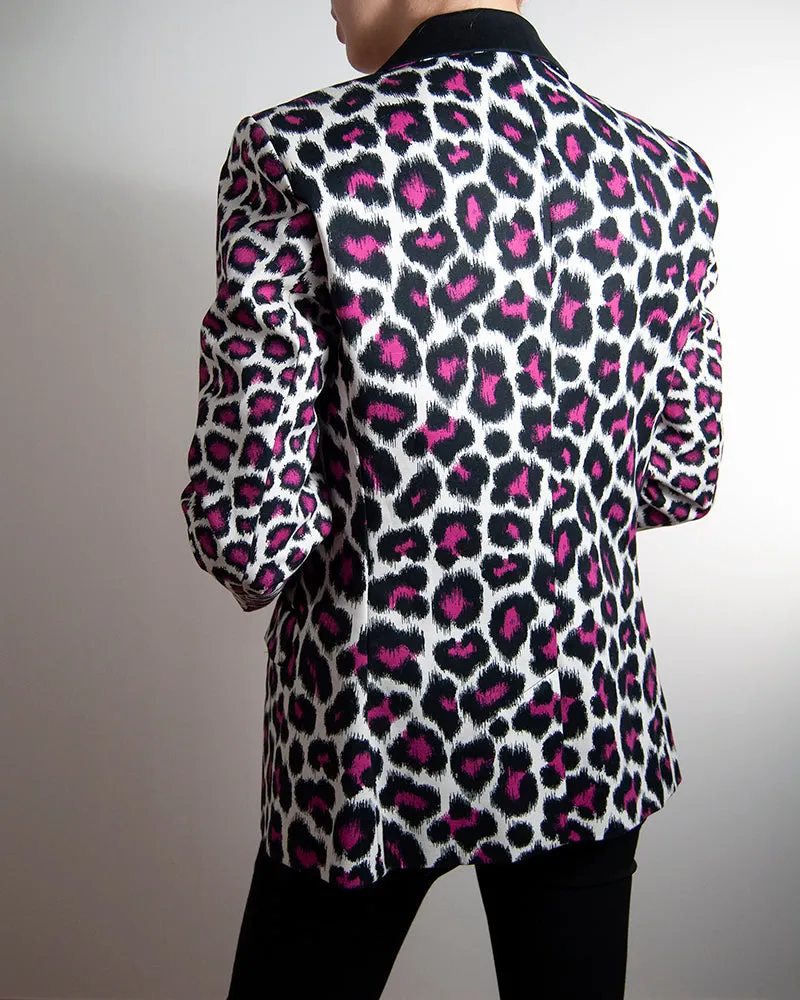 Michael Kors animal print blazer