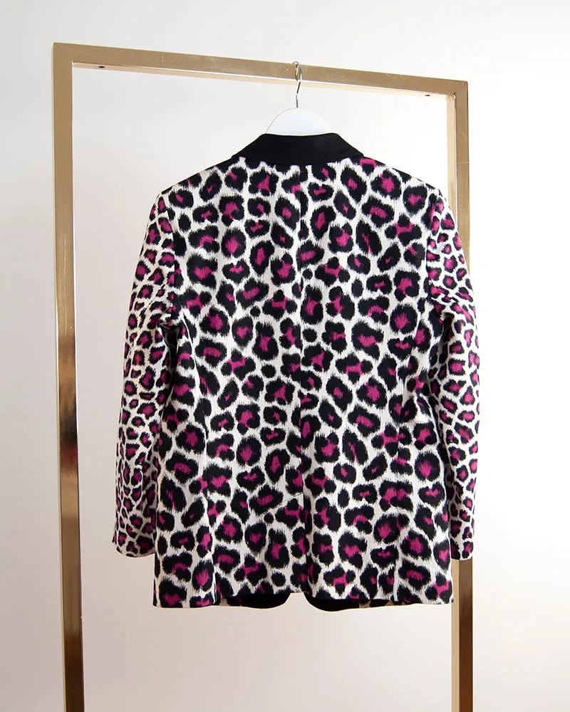 Michael Kors animal print blazer