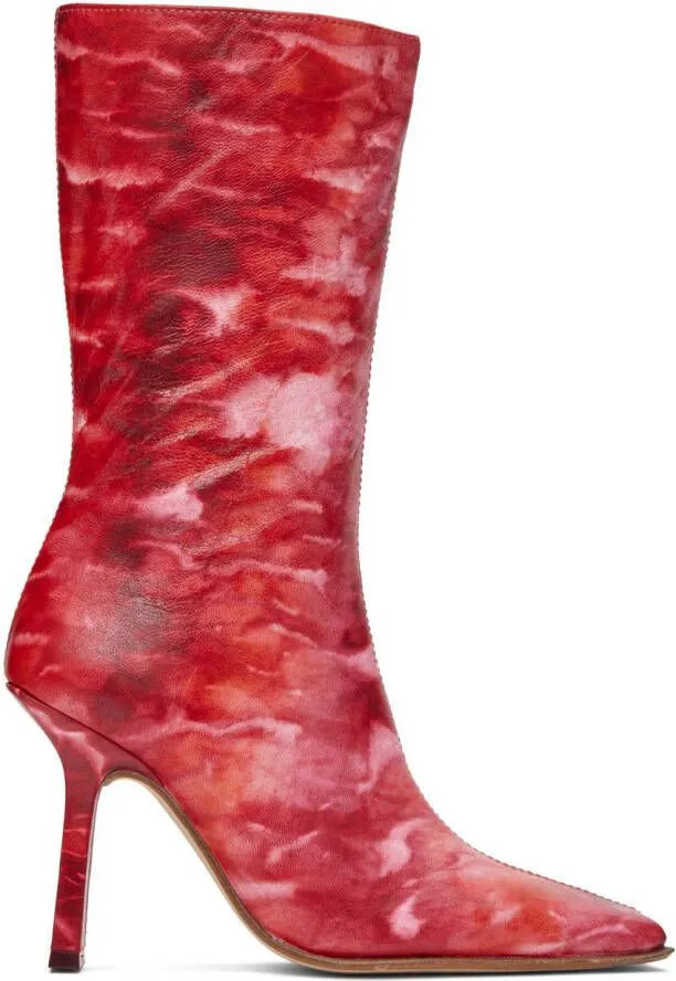 Miista Red Noor Boots