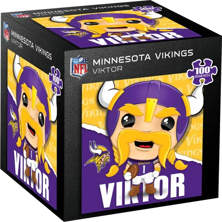 Minnesota Vikings Mascot 100 Piece Puzzle - Viktor