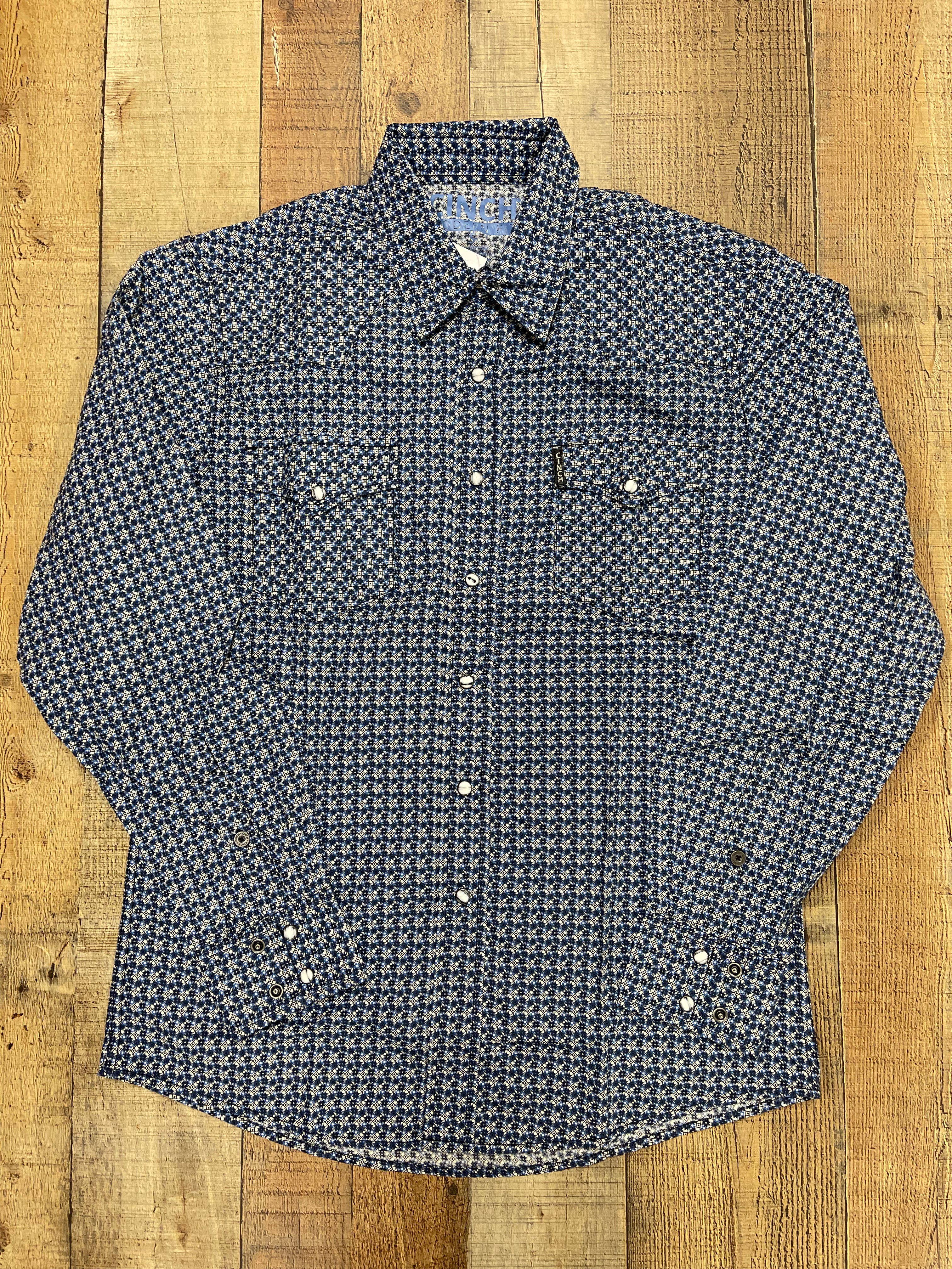 Modern Fit Snap Western Shirt for Men