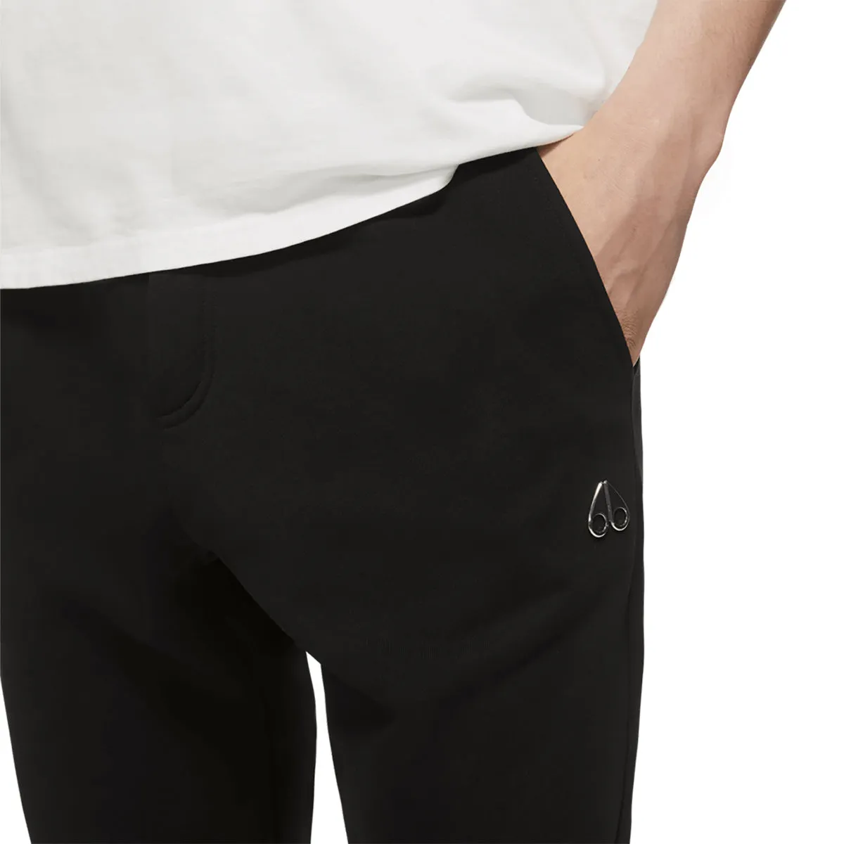 Moose Knuckles Black Heroes Sweatpants