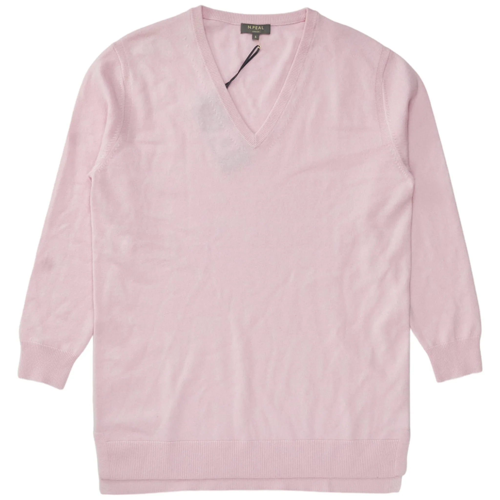 N. Peal Pale Pink Cashmere Sweater