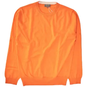 N. Peal X Pantone Carrot Cashmere Sweater