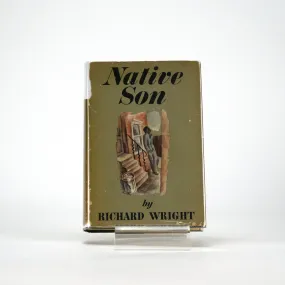 Native Son by Richard Wright, published in 1940 by Harper and Brothers. First Edition.