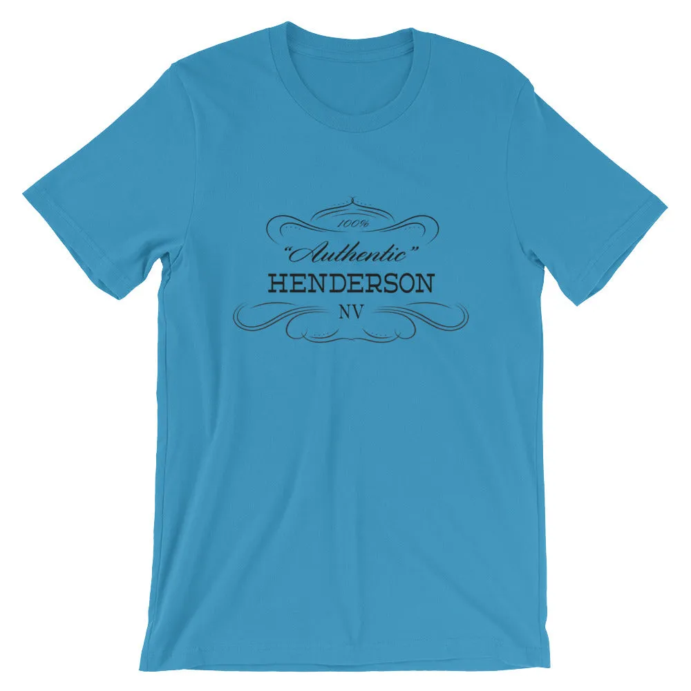 Nevada Henderson NV T-shirt - Short Sleeve Unisex - Authentic.