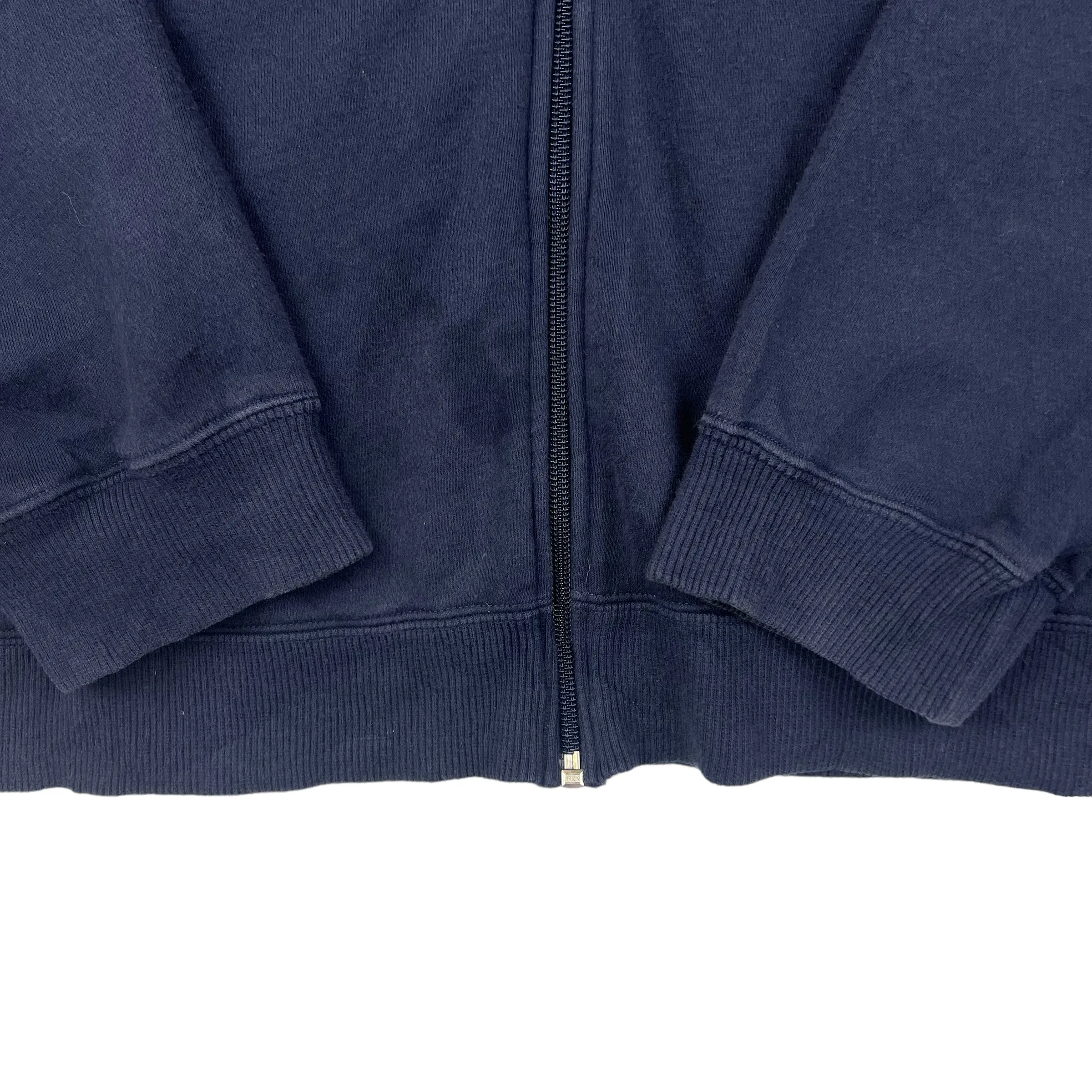 Nike 00's Navy Blue Zip Up Hoodie