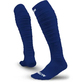 NXTRND XTD Scrunch Football Socks in Navy Blue