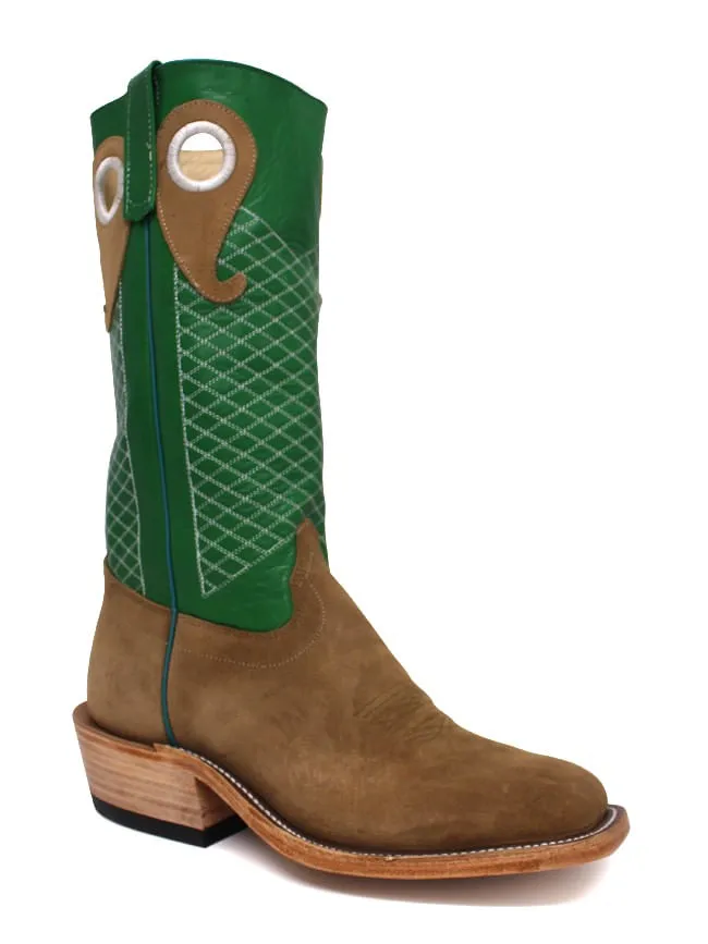 Olathe Tan Newman Perruche Kidskin Boots