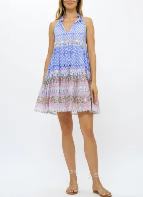 Oliphant sleeveless dress, tiered short style