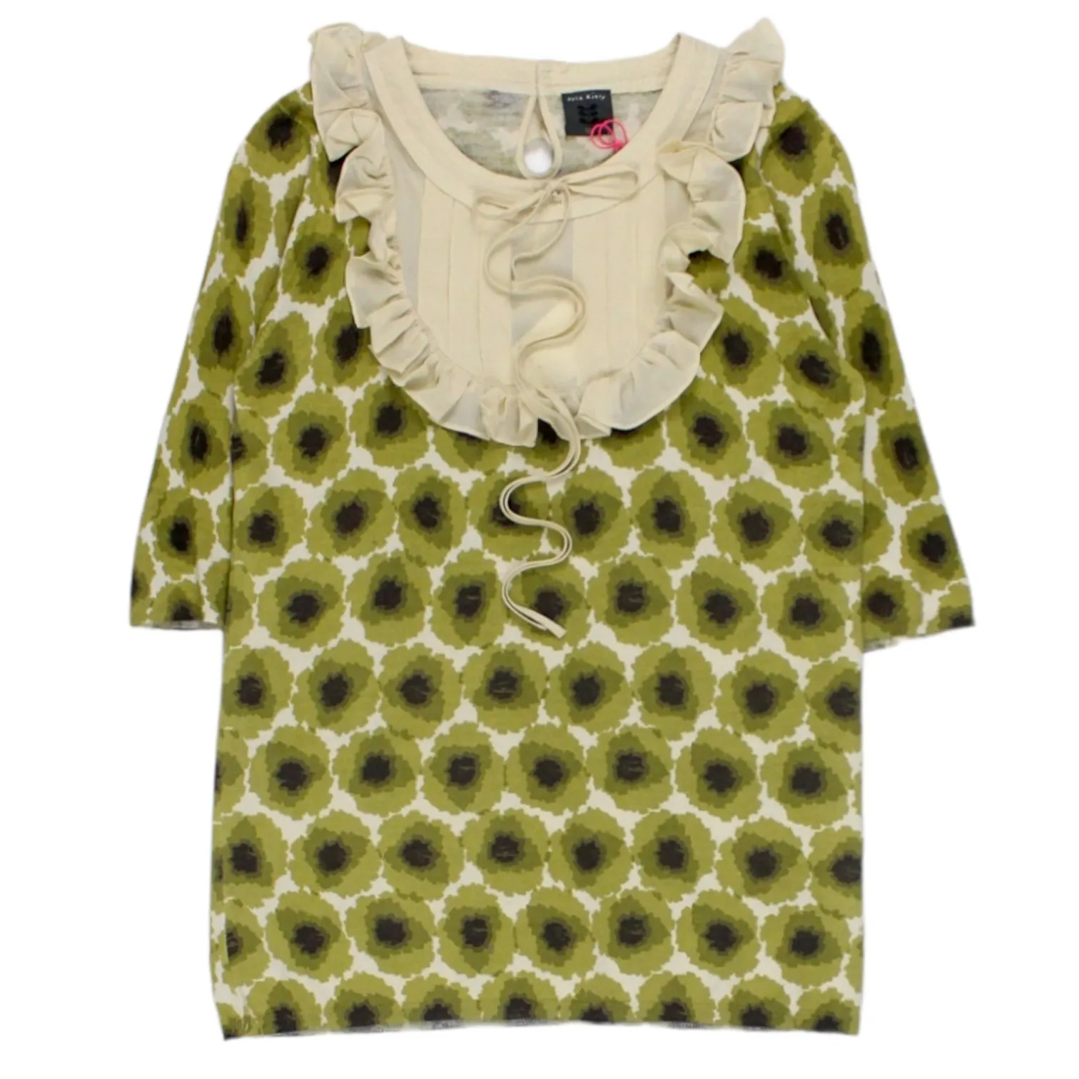 Orla Kiely Green Flower Print Sweater