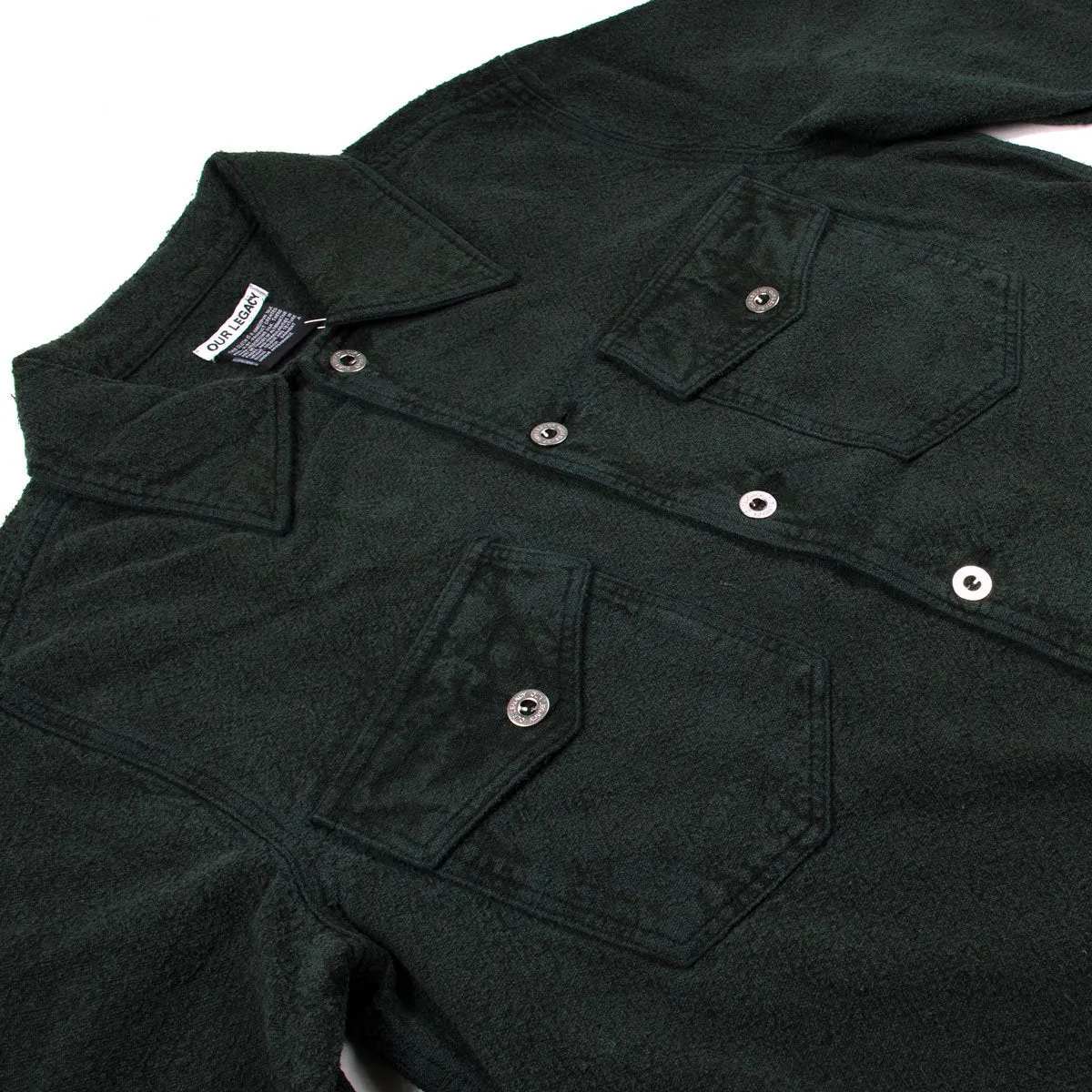 Our Legacy Mudd Black Heavy Noil De Con Jacket